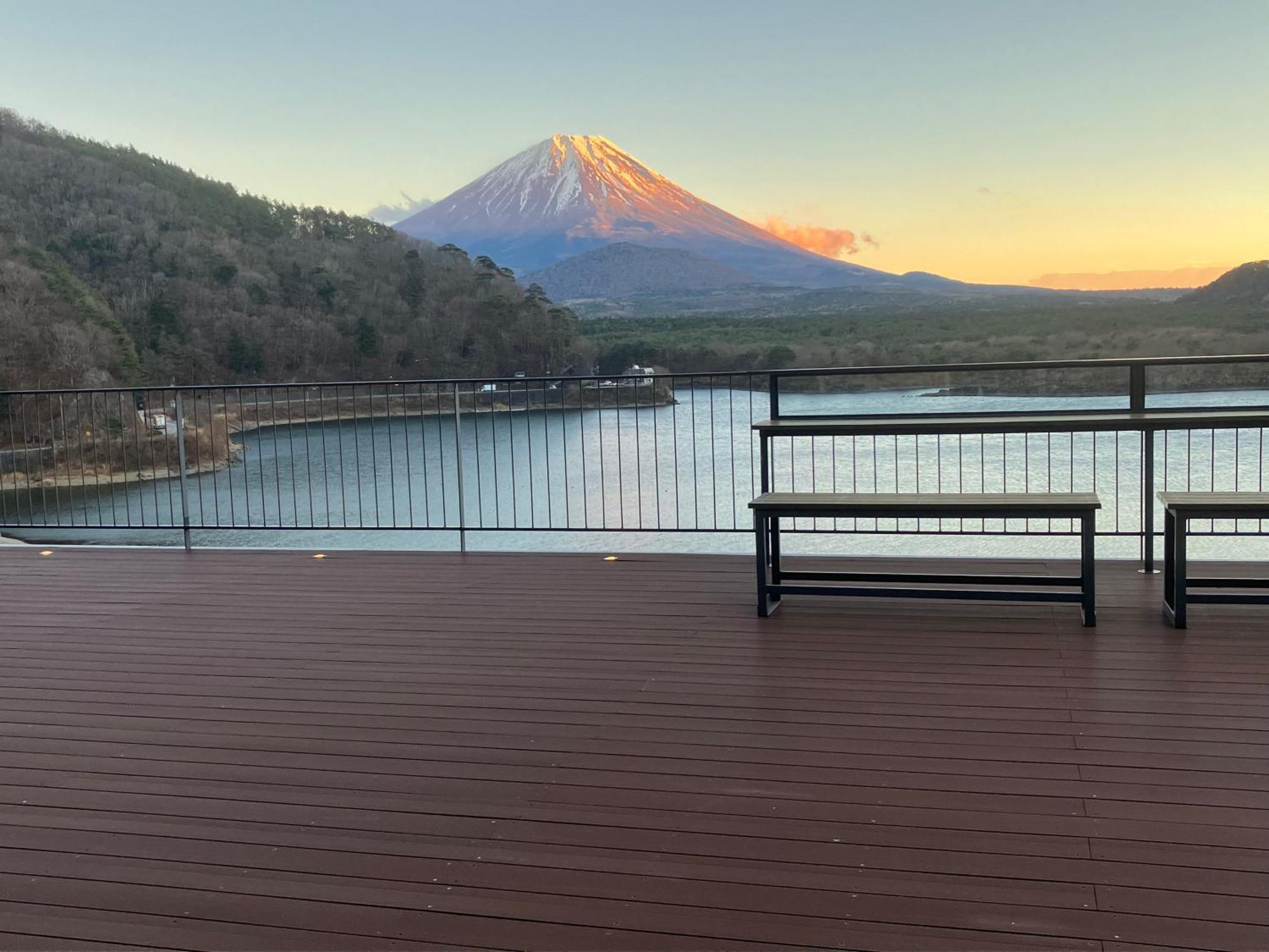 פוג'יקאוואגוצ'יקו Shoji Lake Hotel מראה חיצוני תמונה